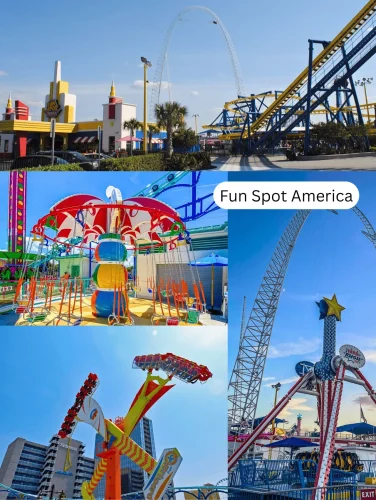 Things To Do In Orlando – Experience family-friendly thrills at Fun Spot America, an amusement park with go-karts, rides, and arcade games.
