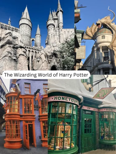 Things To Do In Orlando – Step into The Wizarding World of Harry Potter at Universal Orlando with magical shops, castles, and immersive rides.